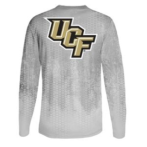 NCAA UCF Florida Flo Grown VaporDraw Drifit Men's White Long Sleeve Tee NWT